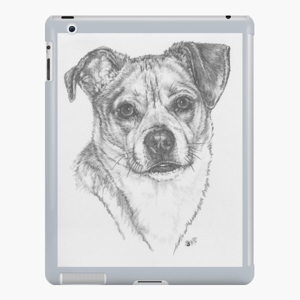 Chug Portrait in Graphite iPad Snap Case