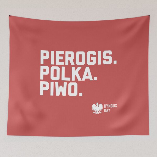 Item preview, 3Ps of Dyngus Day (Pierogis, Polka, Piwo) designed and sold by niemozliwe.