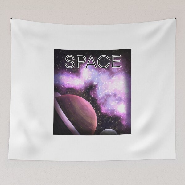 Item preview, Space Design Planet Stars & Nebula designed and sold by RaicyRose.