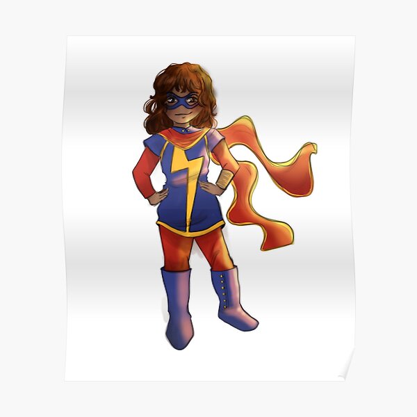Ms Marvel Posters | Redbubble
