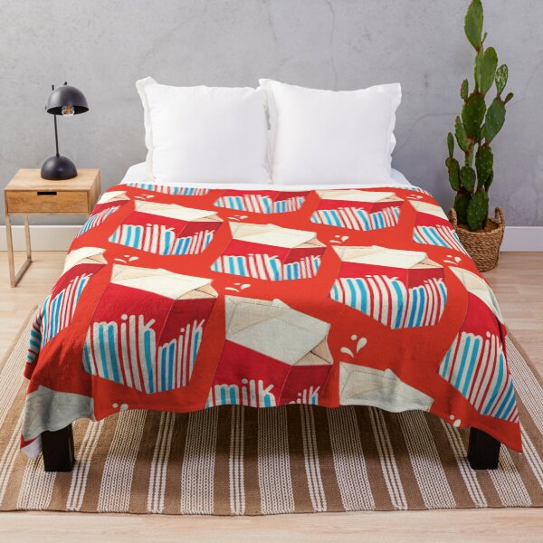 Item preview, Milk Pattern - Red designed and sold by Kelly  Gilleran.