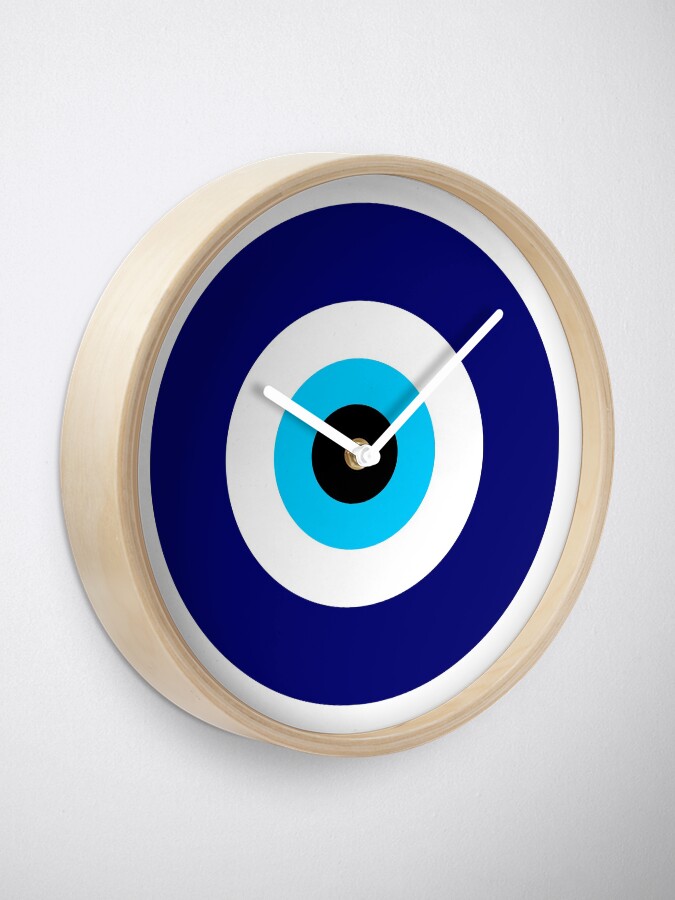 Evil eye clock popular set