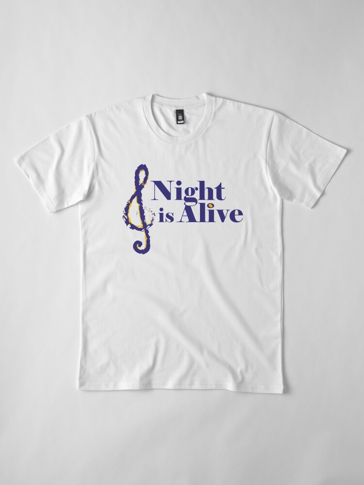 Alternate view of Night is Alive Premium T-Shirt