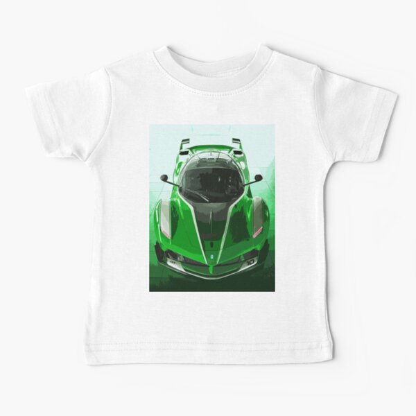 Green Ferrari FXX K Baby T-Shirt