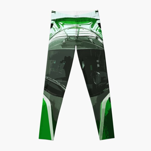 Green Ferrari FXX K Leggings