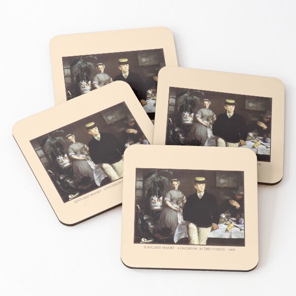 Item preview, Luncheon in the Studio (1868) By Manet designed and sold by knightsydesign.
