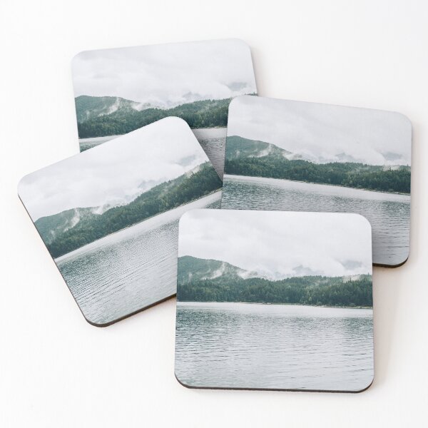 Item preview, Cloudy Mountain Lake designed and sold by ppolecho.