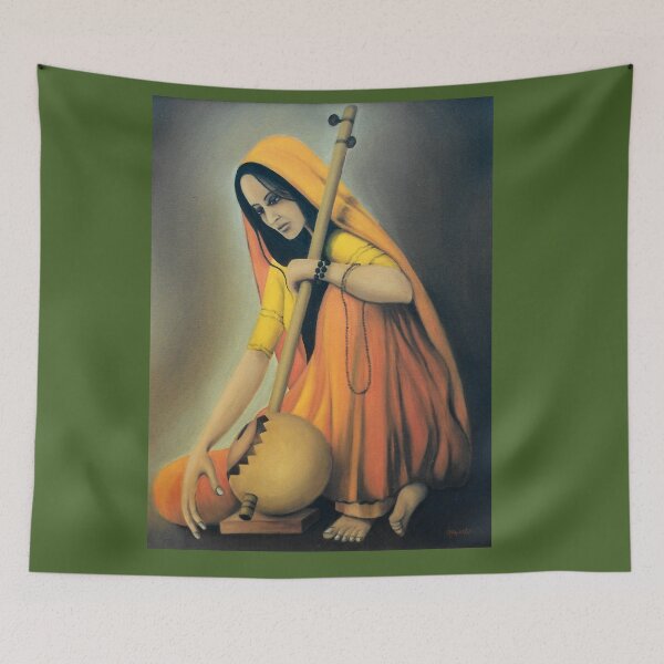 Item preview, Mira Bai  designed and sold by Sukhpal Grewal Ethnic Art.