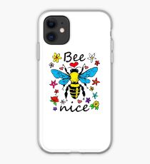 Bee Nice; iPhone Case