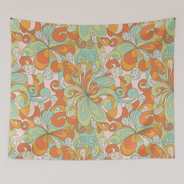 Item preview, Abstract hallucinogen mushrooms designed and sold by Argunika.