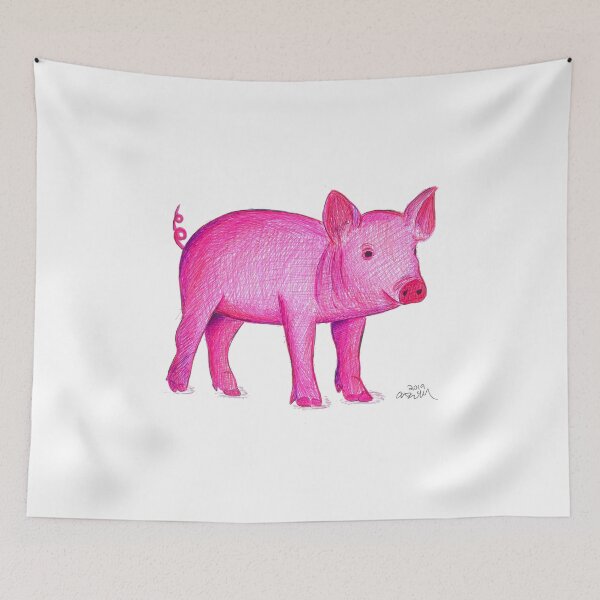 Item preview, Piggie designed and sold by ArtByAlisonLove.