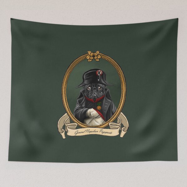Item preview, Renaissance Dog - General Napoleon Pugaparte (A Pug) designed and sold by JMSArt.