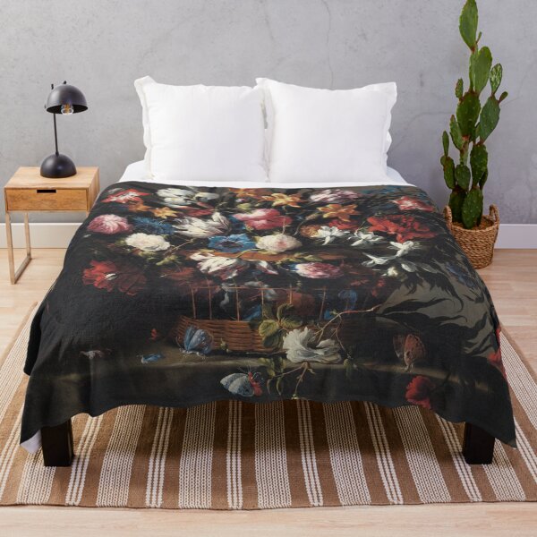 Item preview, Juan De Arellano - Small Basket Of Flowers designed and sold by vakashop.