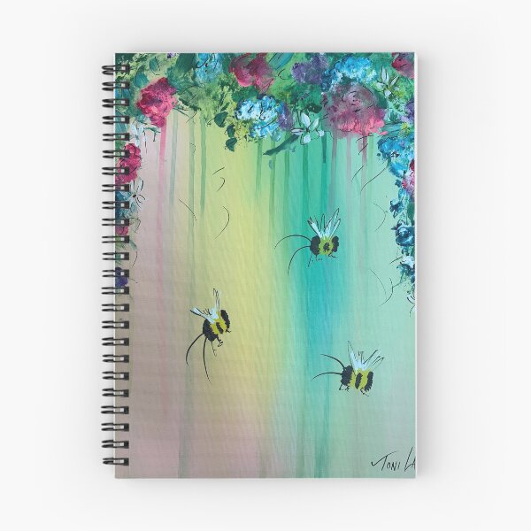 Item preview, Rainbow bee artwork  designed and sold by veroamore.
