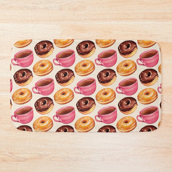 Item preview, Coffee & Donuts Pattern designed and sold by Kelly  Gilleran.