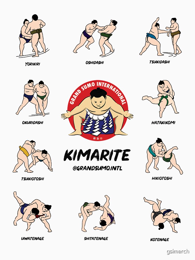 Kimarite Winning Sumo Techniques by gsimerch