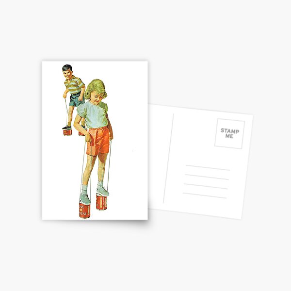 The Simple Life : Tin Can Stilts Postcard