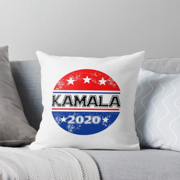 Item preview, Kamala 2020 election vintage campaign button Harris designed and sold by hadleydesigns.