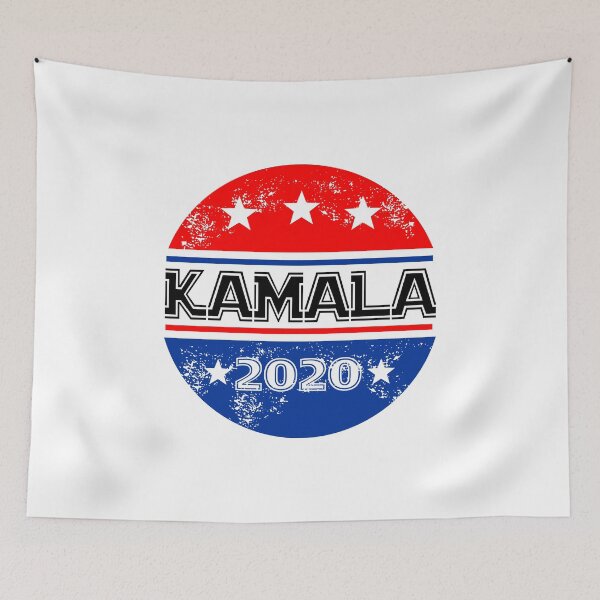 Item preview, Kamala 2020 election vintage campaign button Harris designed and sold by hadleydesigns.