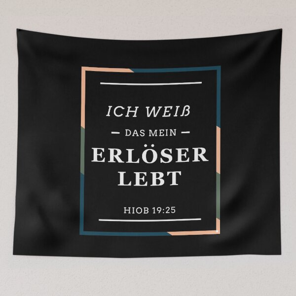 Item preview, I know that my Redeemer lives designed and sold by GoodNewsDesign.