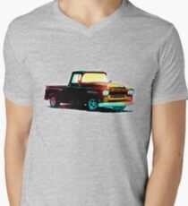 1959 Chevy Apache Truck - Vintage Style Men's V-Neck T-Shirt