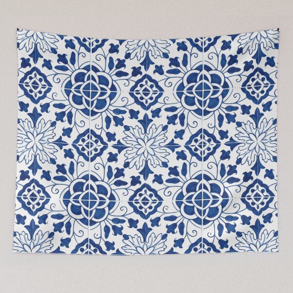 Item preview, Go high-end with blue ornaments designed and sold by Luovamaailma.