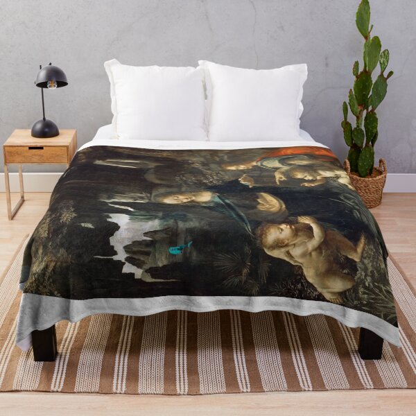 Item preview, Subtly Ruined Virgin of the Rocks - Mermaid designed and sold by weavernap.