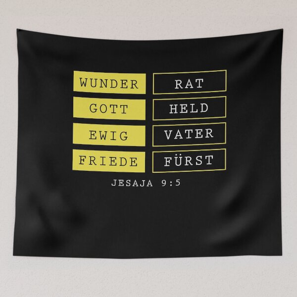 Item preview, Isaiah 9: 5 designed and sold by GoodNewsDesign.