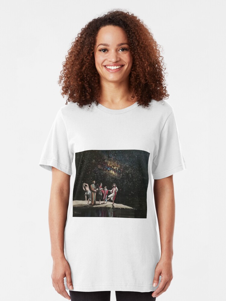 Alternate view of simple tom Slim Fit T-Shirt