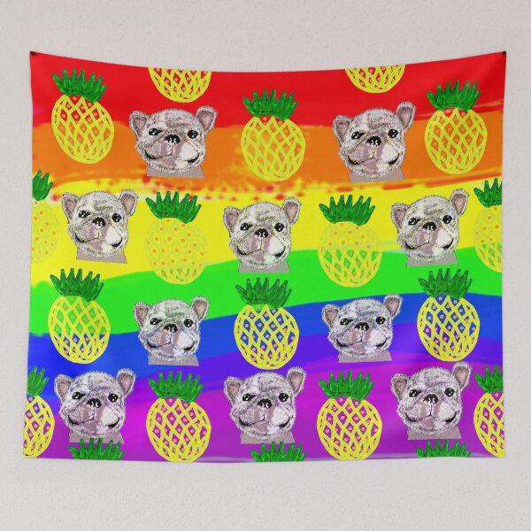 Item preview, Pugneapple Pride LGTB Cute Rainbow Summer 2019 designed and sold by kestrada2906.