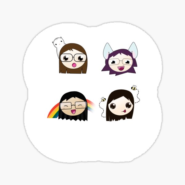 Flock Chibi Sticker