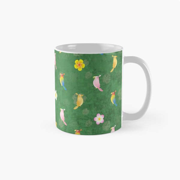Item preview, Tiki Birds - Green Pattern designed and sold by drxgonfly.