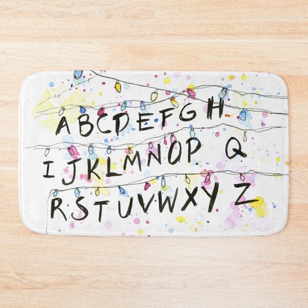 Item preview, Alphabet Wall Christmas Lights designed and sold by Olga Shvartsur.