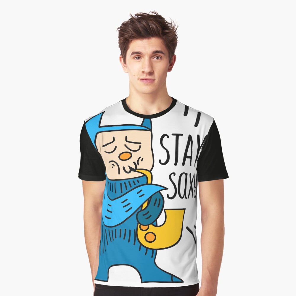 Stay Saxy Graphic T-Shirt