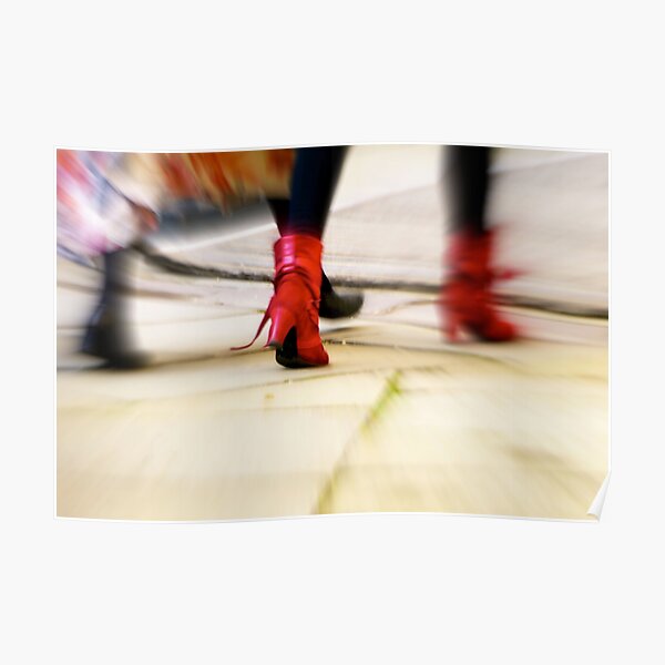 love her green shoes Poster