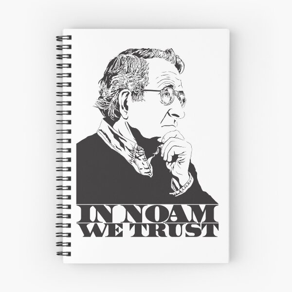 Item preview, In Noam We Trust - Noam Chomsky Design - Liberal Activist, Author, Professor - Gift for Liberal and Political Science Majors designed and sold by SolissDesigns.