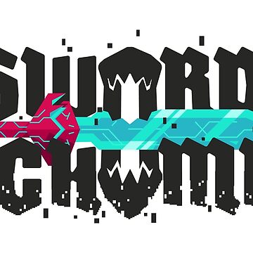 Artwork thumbnail, Sword Chomp Logo Black by Sword Chomp