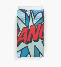 Comic Book Pop Art BANG! Duvet Cover