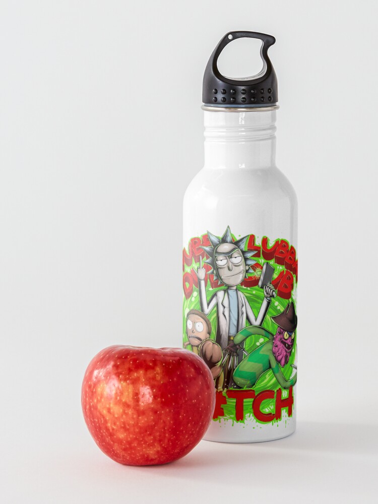 Alternate view of Rick, Morty and Terry Water Bottle