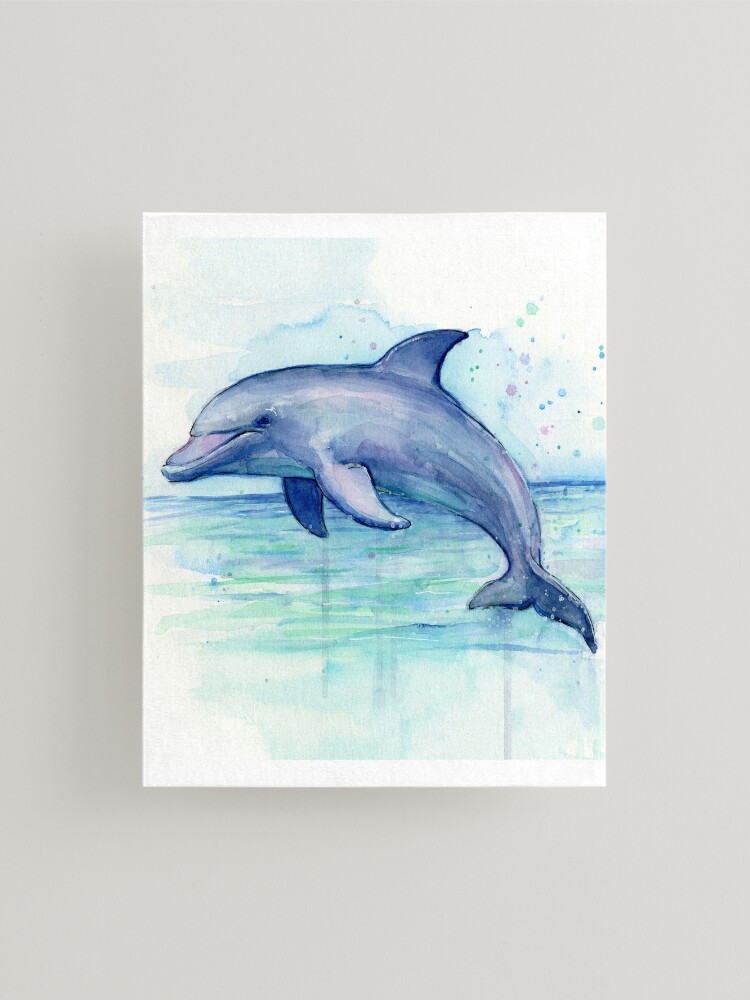 Dolphin Watercolor