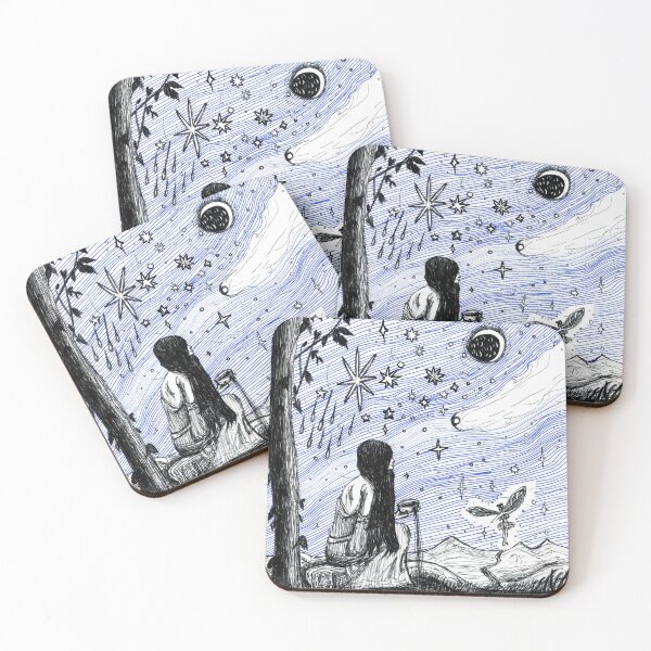 Item preview, The Star - Tarot Series by Minxi designed and sold by Kari Sutyla.