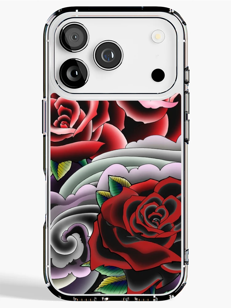 Thumbnail 1 of 5, iPhone Case, 3 Roses designed and sold by ColorTime.