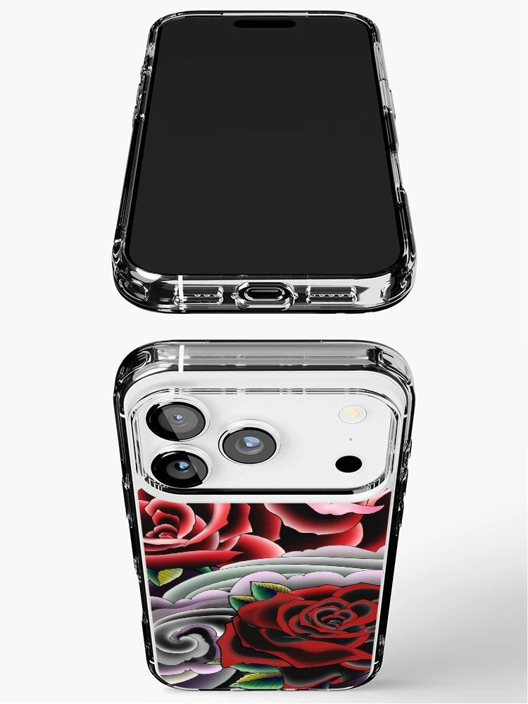 Thumbnail 3 of 5, iPhone Case, 3 Roses designed and sold by ColorTime.