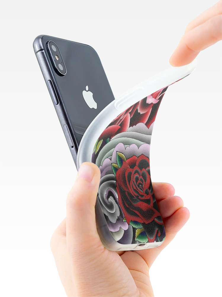 Thumbnail 4 of 5, iPhone Case, 3 Roses designed and sold by ColorTime.