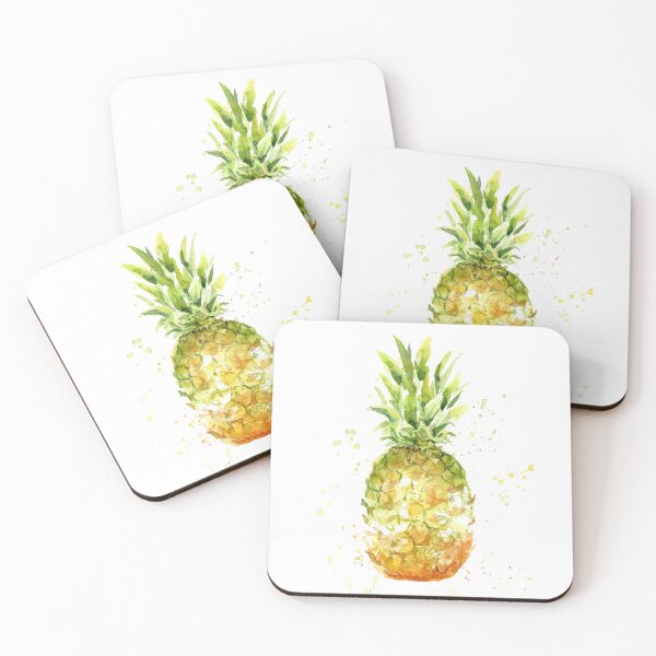 Item preview, Pineapple Watercolor designed and sold by Olga Shvartsur.