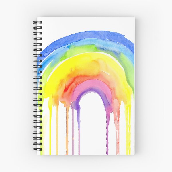 Item preview, Watercolor Rainbow Dripping designed and sold by Olga Shvartsur.