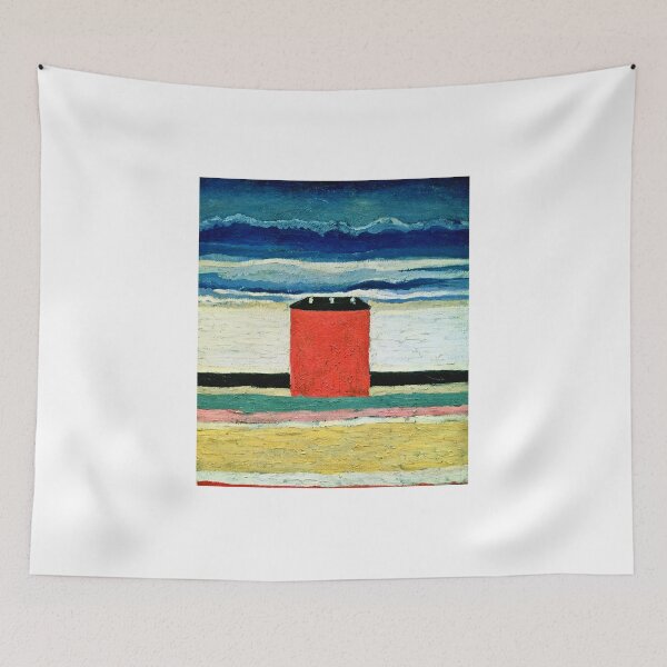 Item preview, Kazimir Malevich - Red House  designed and sold by vakashop.