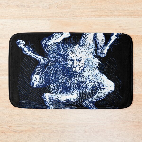 Item preview, buer demon art vintage print designed and sold by printzshop.