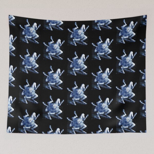 Item preview, buer demon art vintage print designed and sold by printzshop.