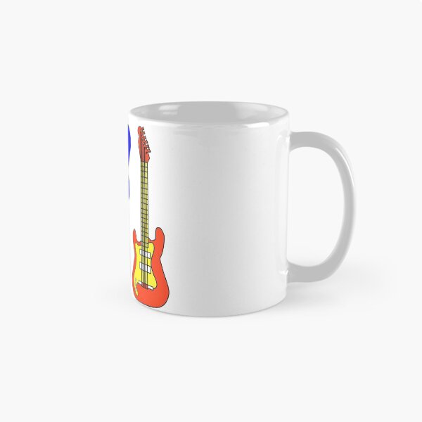 Item preview,  three guitars, electric guitar, music, melody, hobby, life, vector designed and sold by AvotArt.